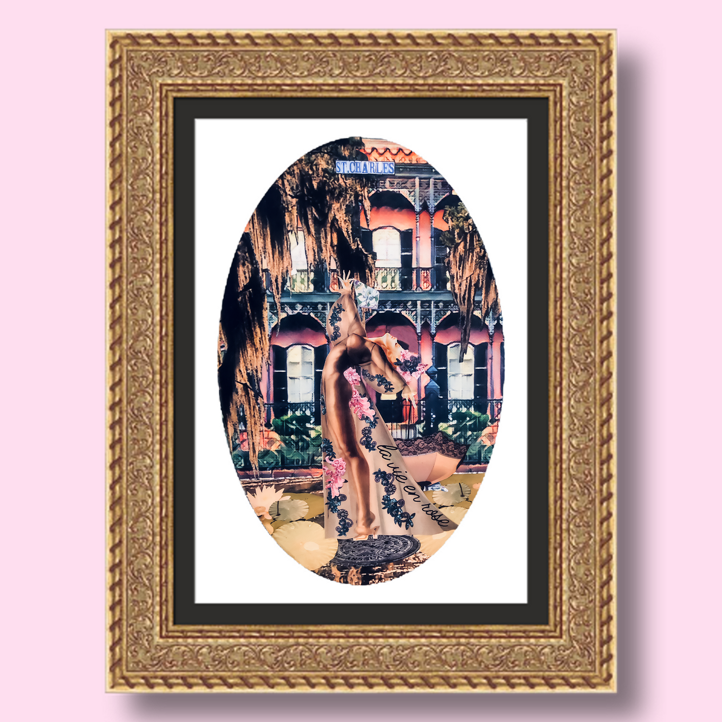 "St. Charles Lady" Framed Prints