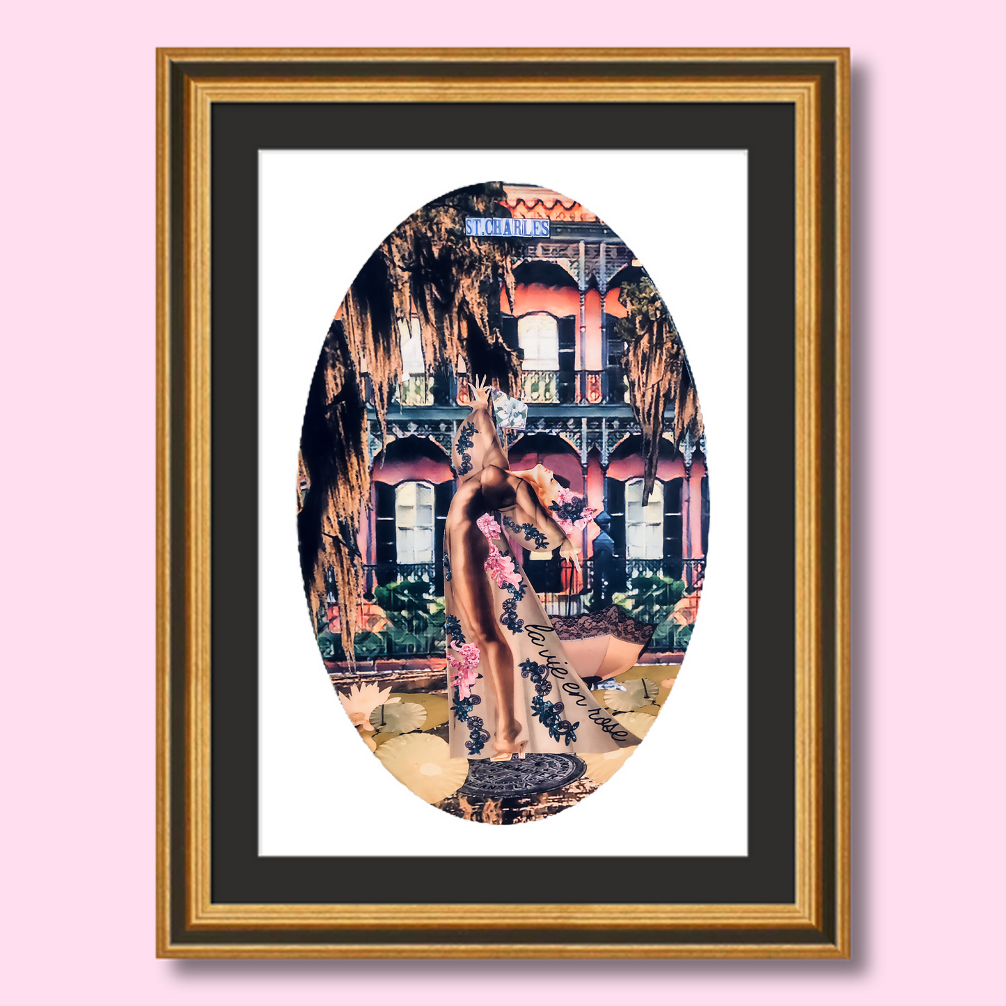 "St. Charles Lady" Framed Prints