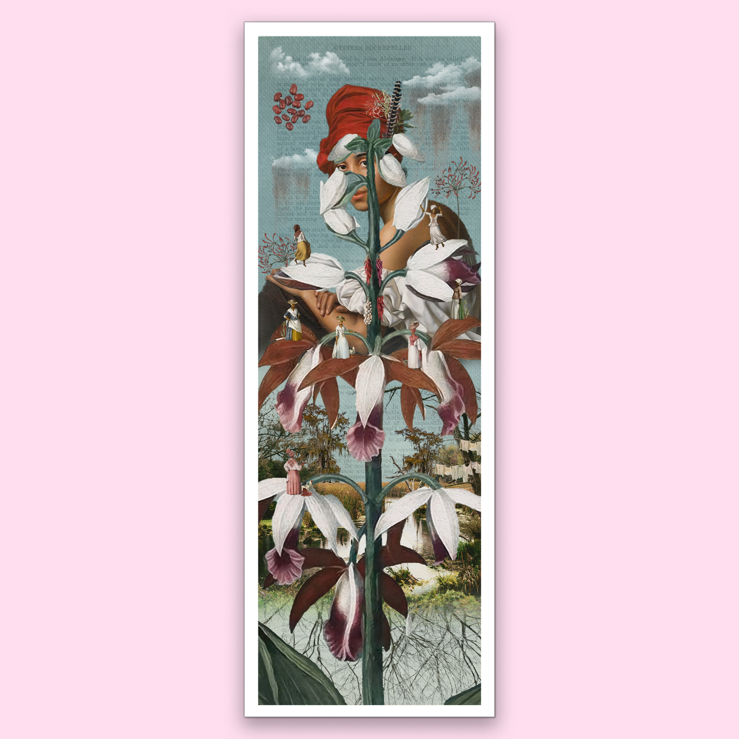 "T'es Belle Comme Une Fleur" Fine Art Prints