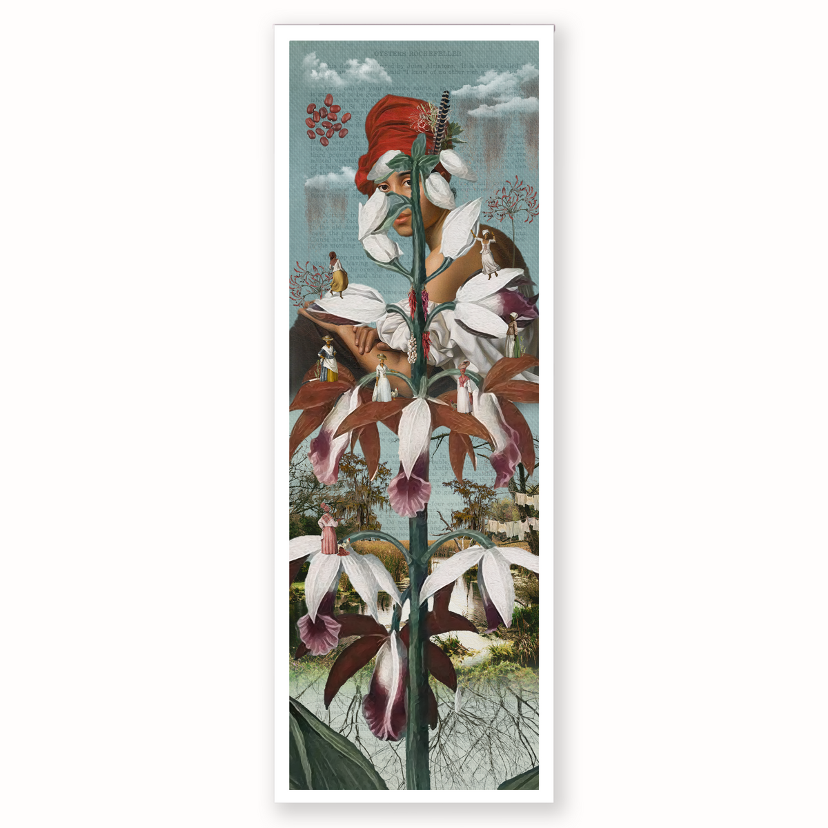 T'es Belle Comme Une Fleur — Fine Art Giclée Print