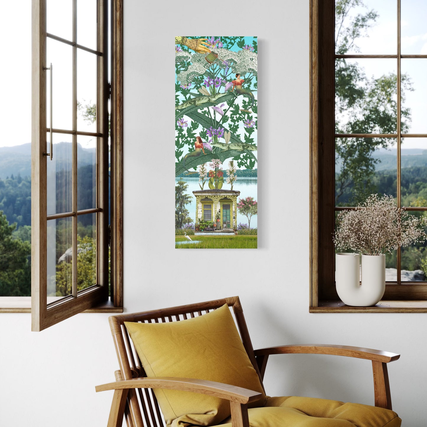 "The House That Grew" Canvas Prints