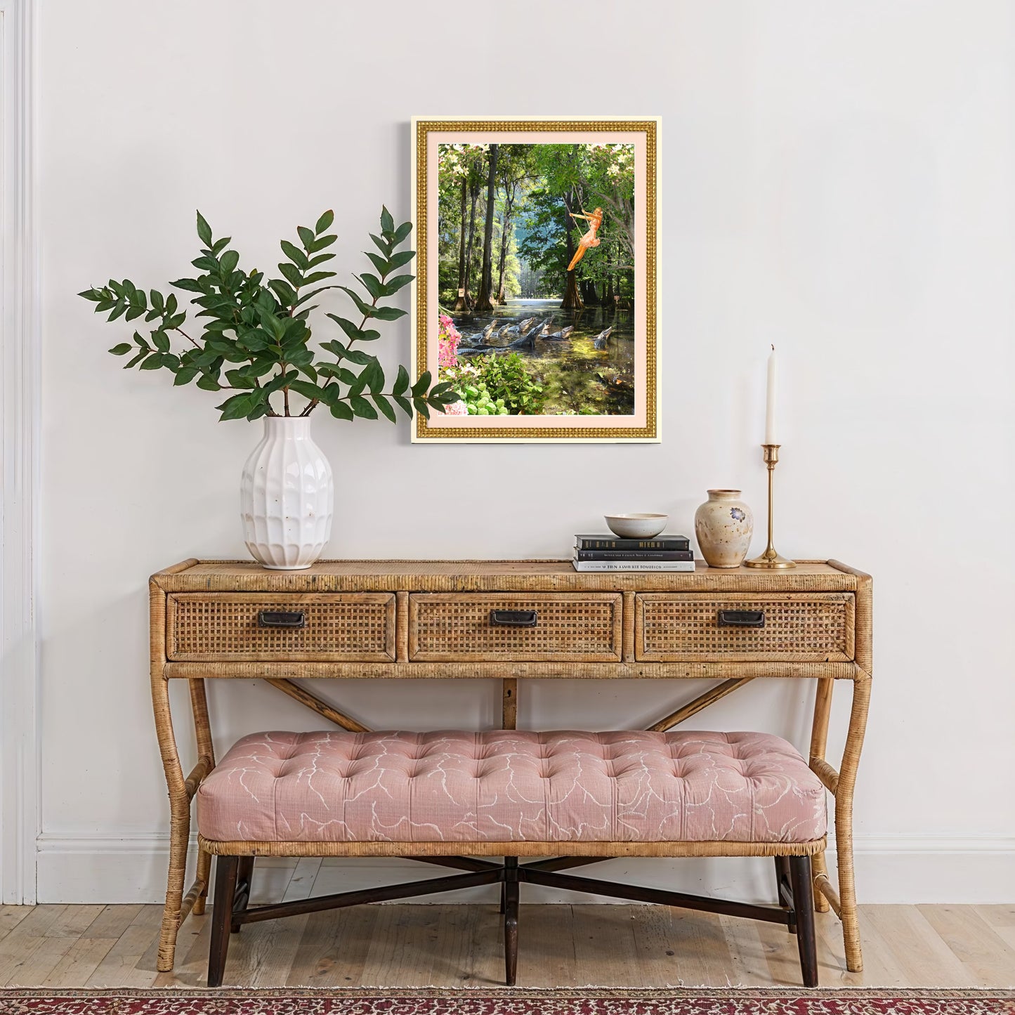 "Bayou Swing" Framed Giclee Prints