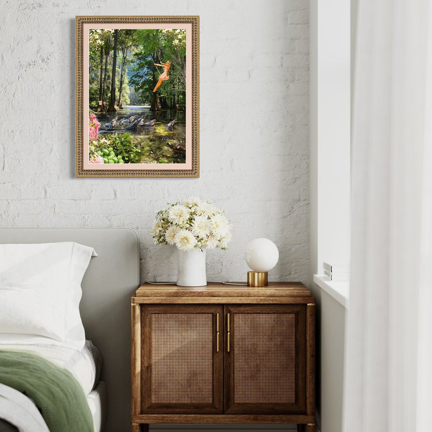 "Bayou Swing" Framed Giclee Prints