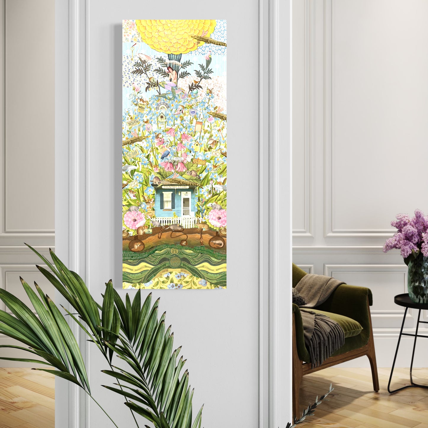 "The House That Traded Trinkets" Canvas Prints
