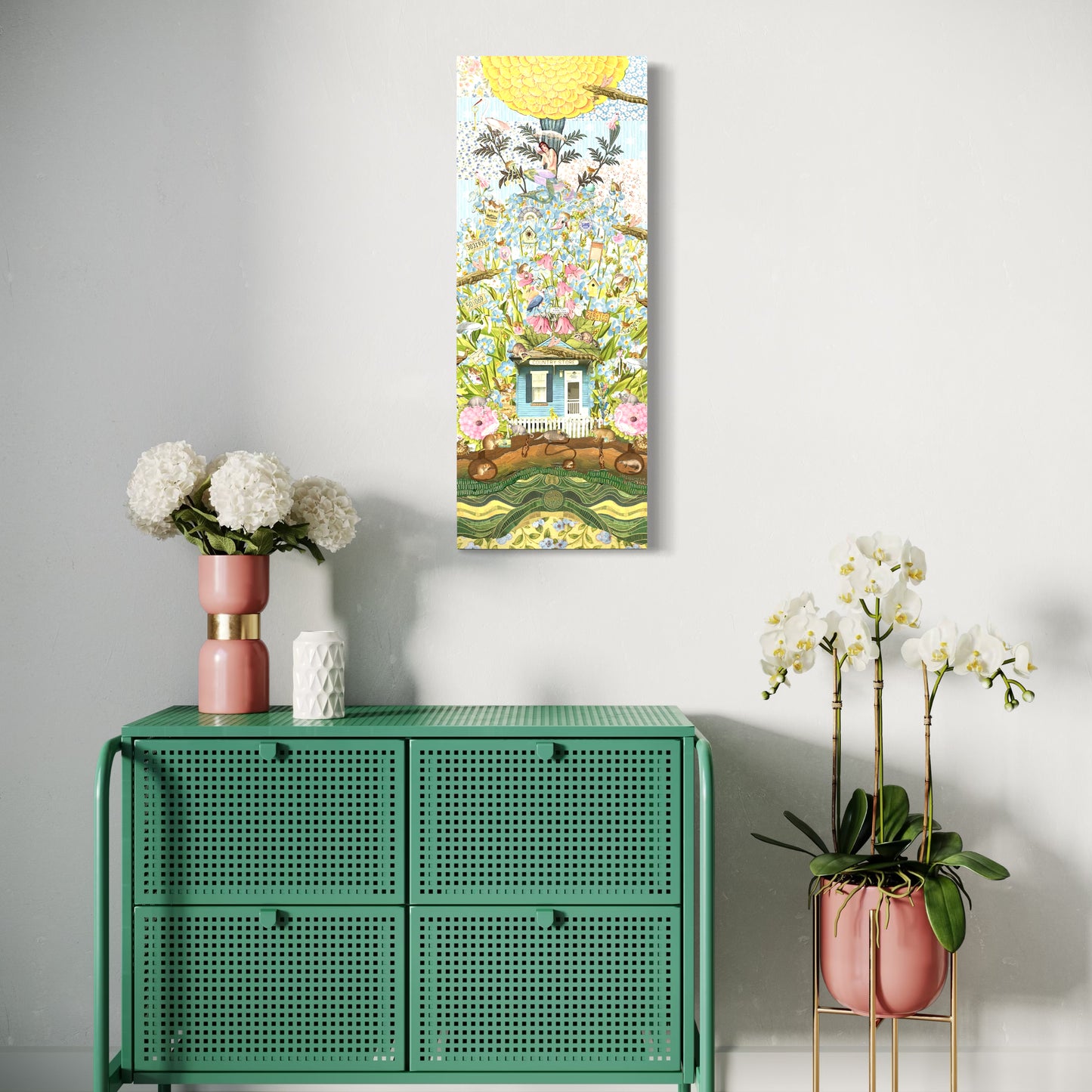 "The House That Traded Trinkets" Canvas Prints