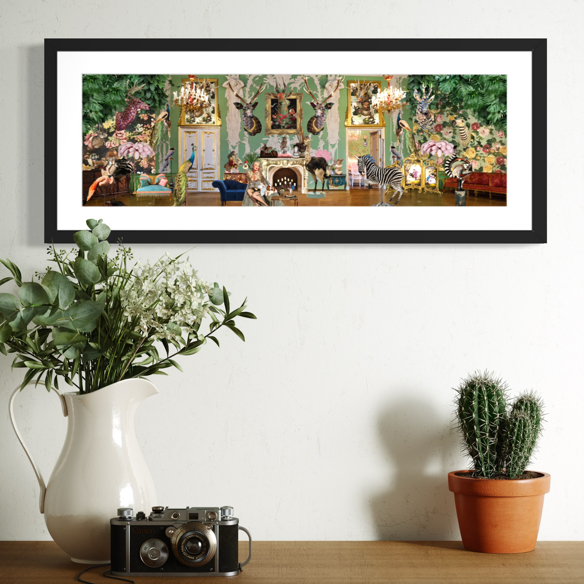 Taxidermy Tish — Framed Giclée Print