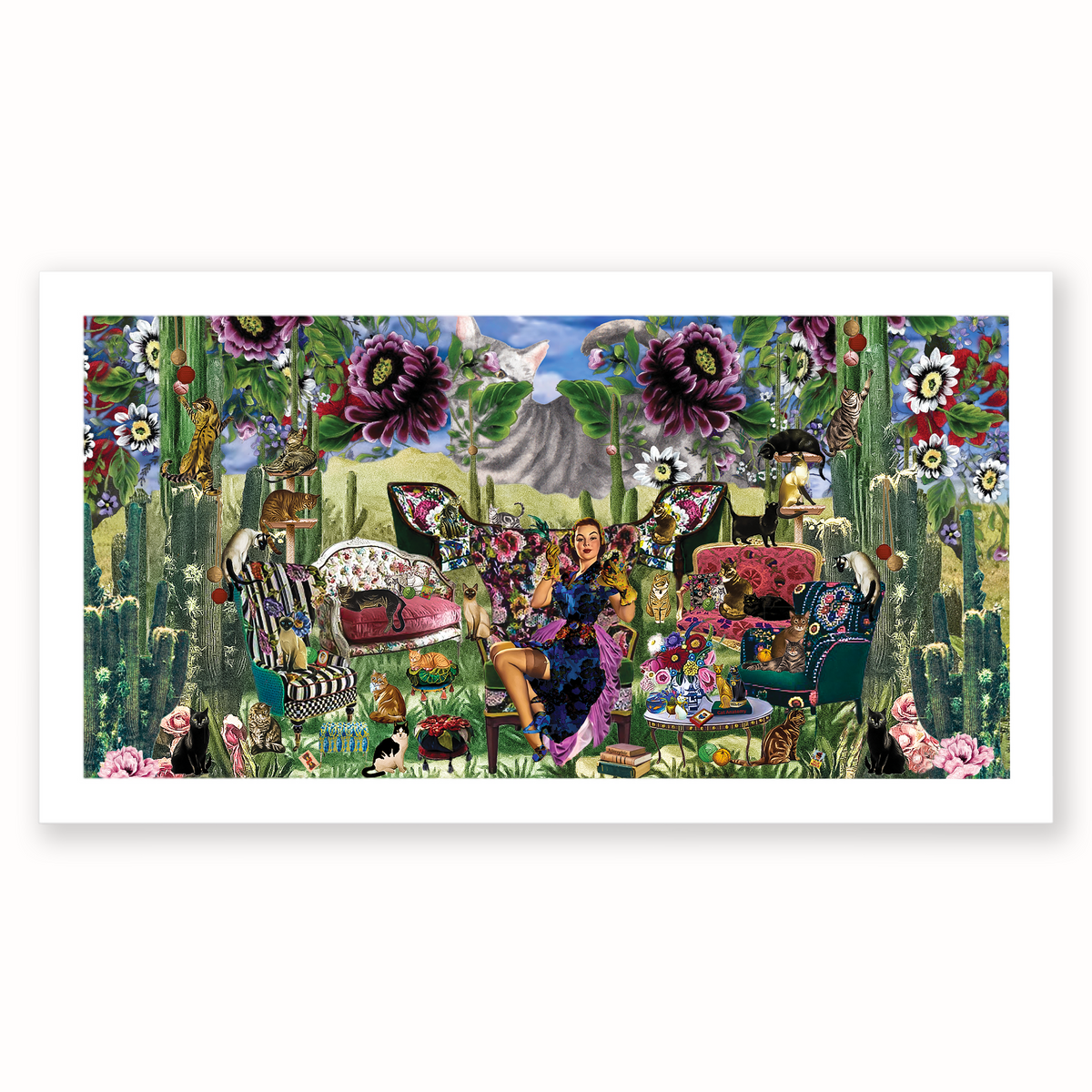 Feline Fran — Fine Art Giclée Print