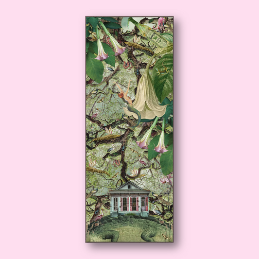 "The House That Dreams" Framed Canvas Prints