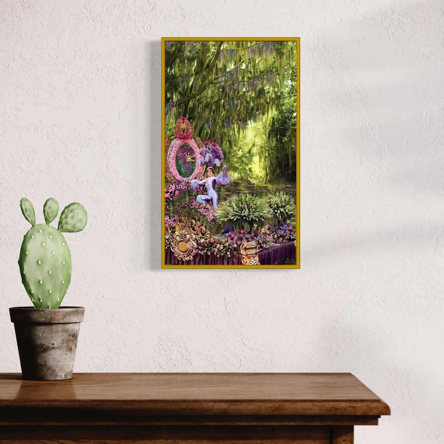 "And So, She Said, "Laissez le bon temps rouler" Framed Prints