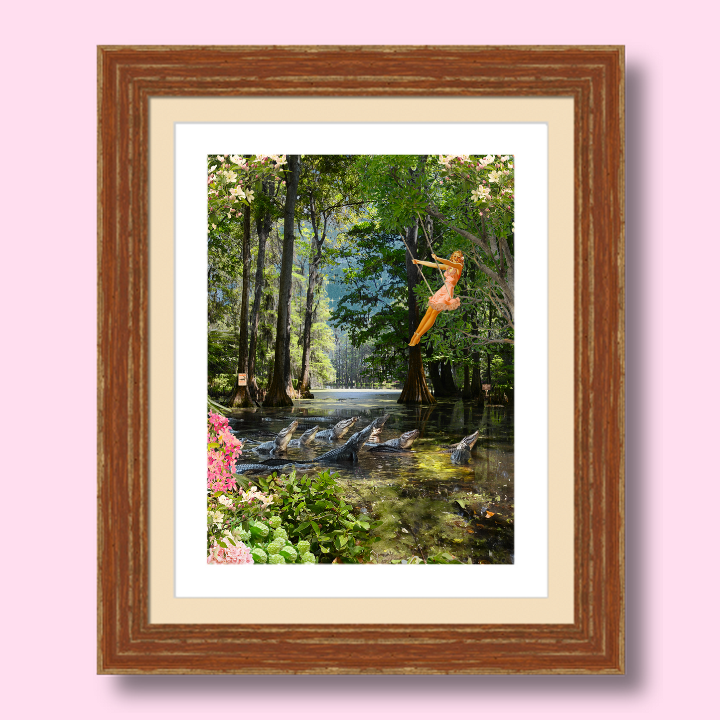 "That Bayou Swing" Framed Prints