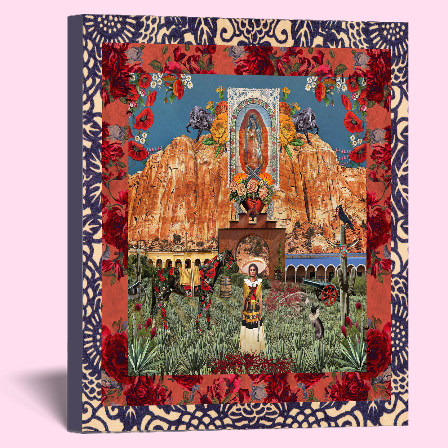 "Frida de las Adelitas" Canvas Prints