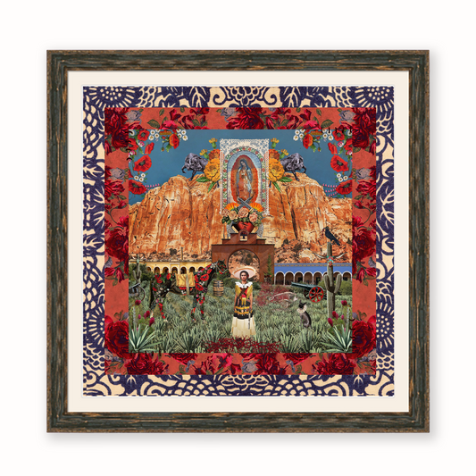Frida de las Adelitas — Framed Giclée Print