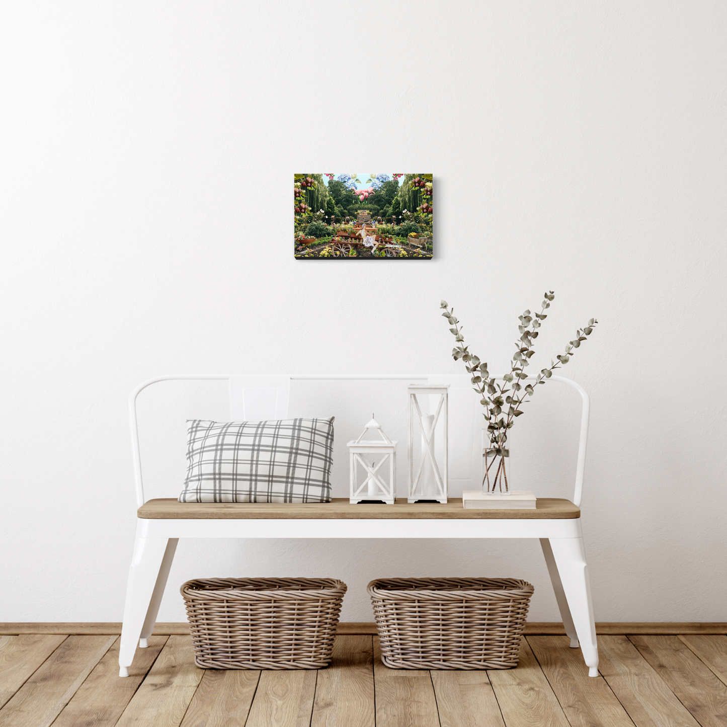 "Green Thumb Gerdie" Canvas Prints