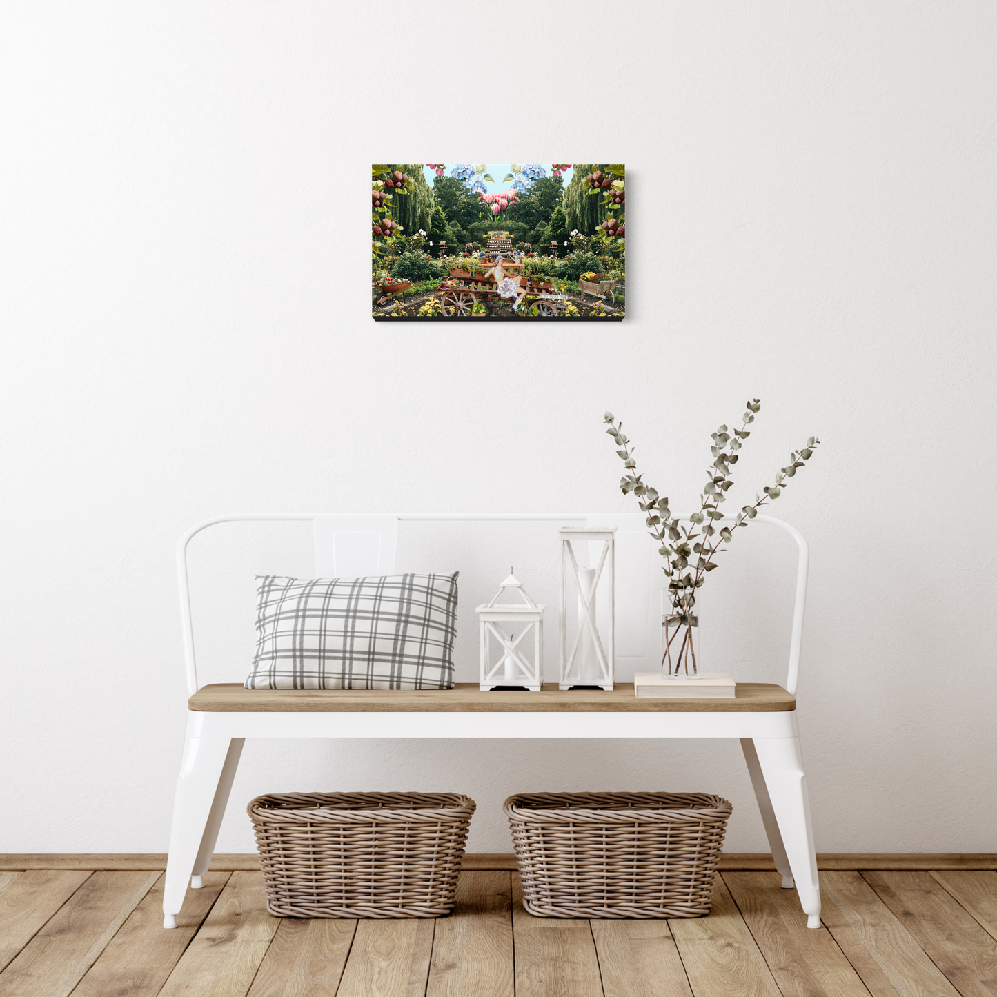 "Green Thumb Gerdie" Canvas Prints