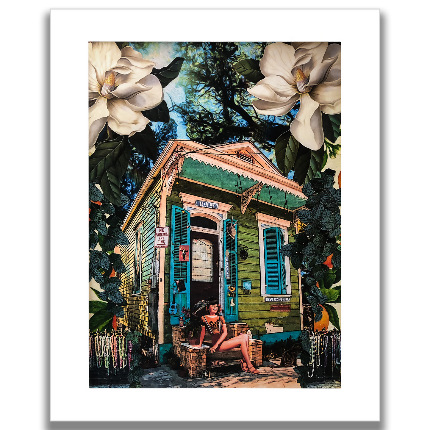 "Hipster on Gentilly" Fine Art Prints