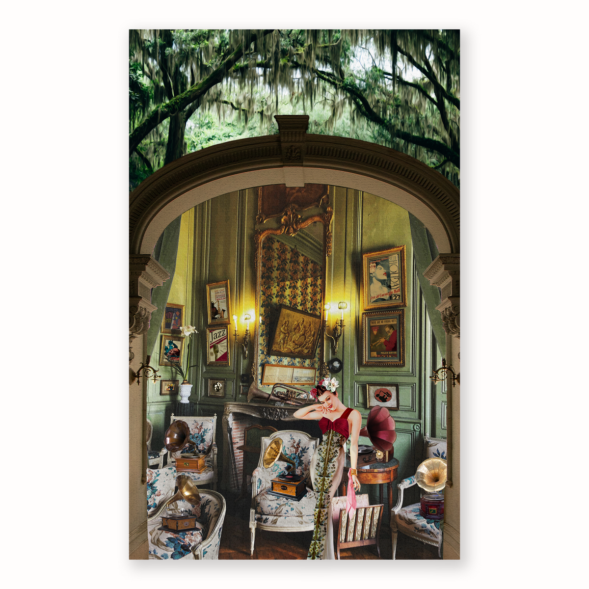 Jazz-Era June — Canvas Print
