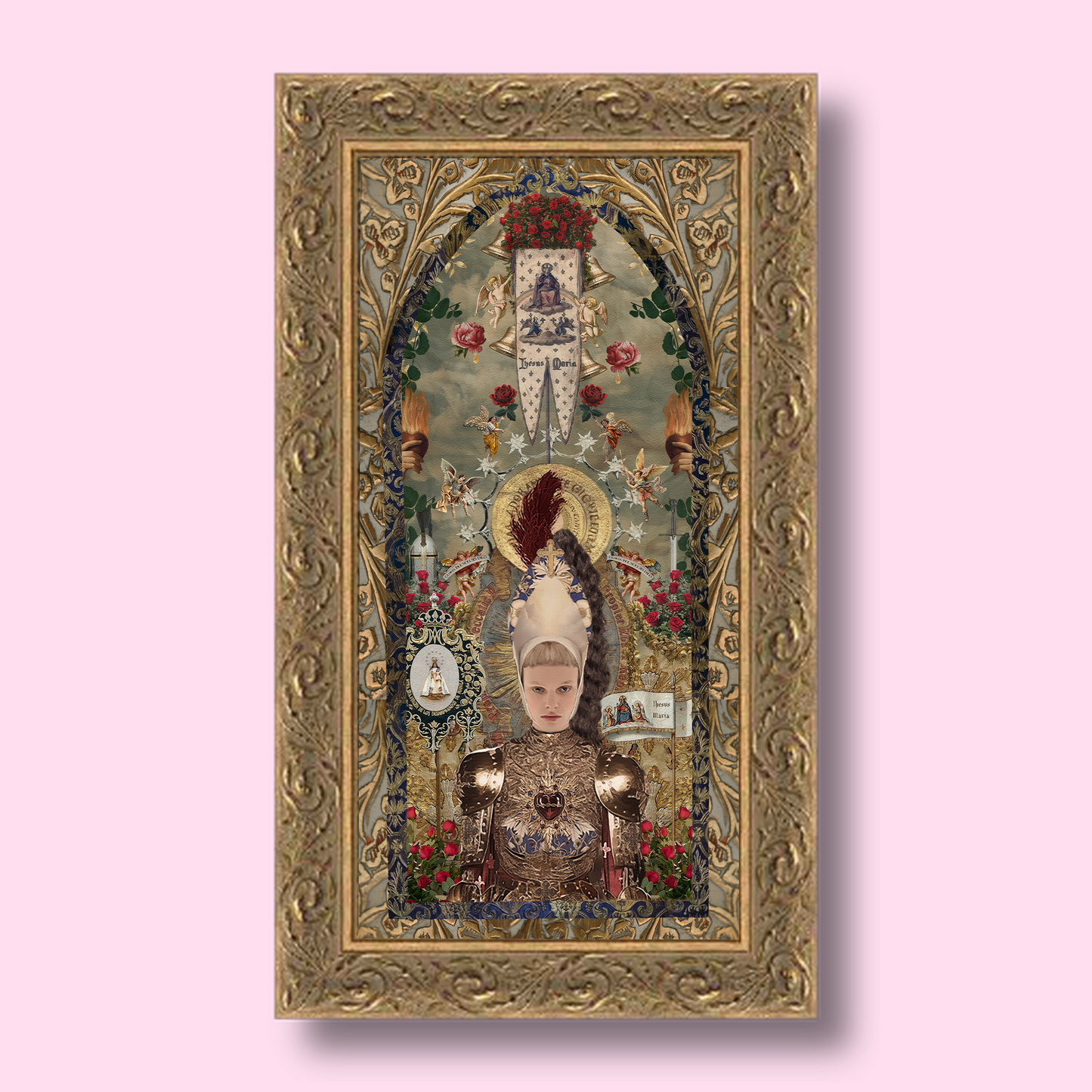 "Jeanne d'Arc" Framed Prints