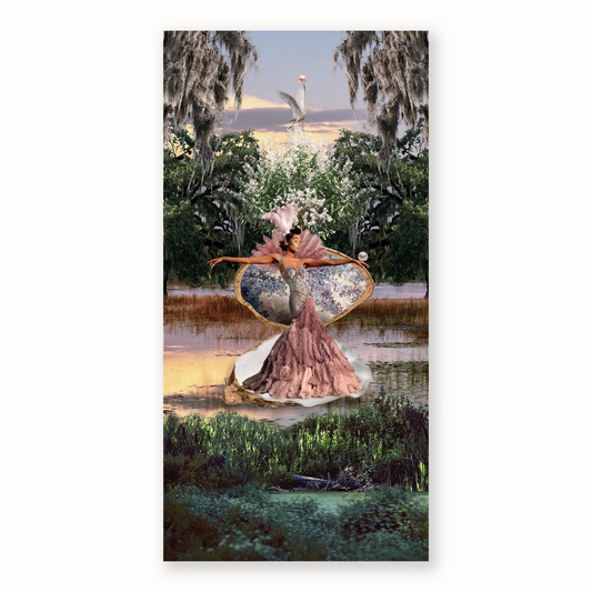 And So, The World Was Her Oyster — Canvas Print