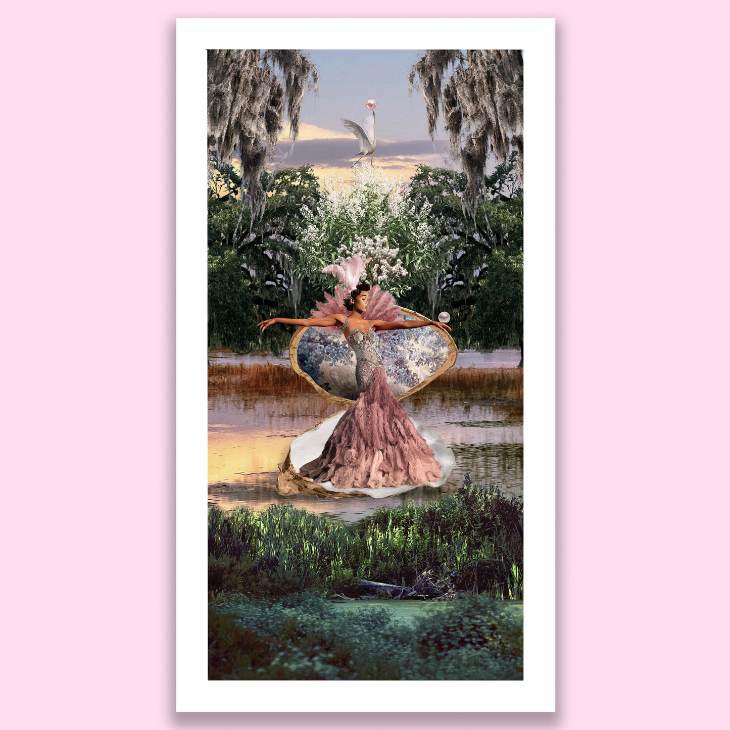 "And So, The World Was Her Oyster" Fine Art Prints