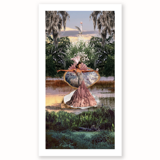 "And So, The World Was Her Oyster" Fine Art Prints