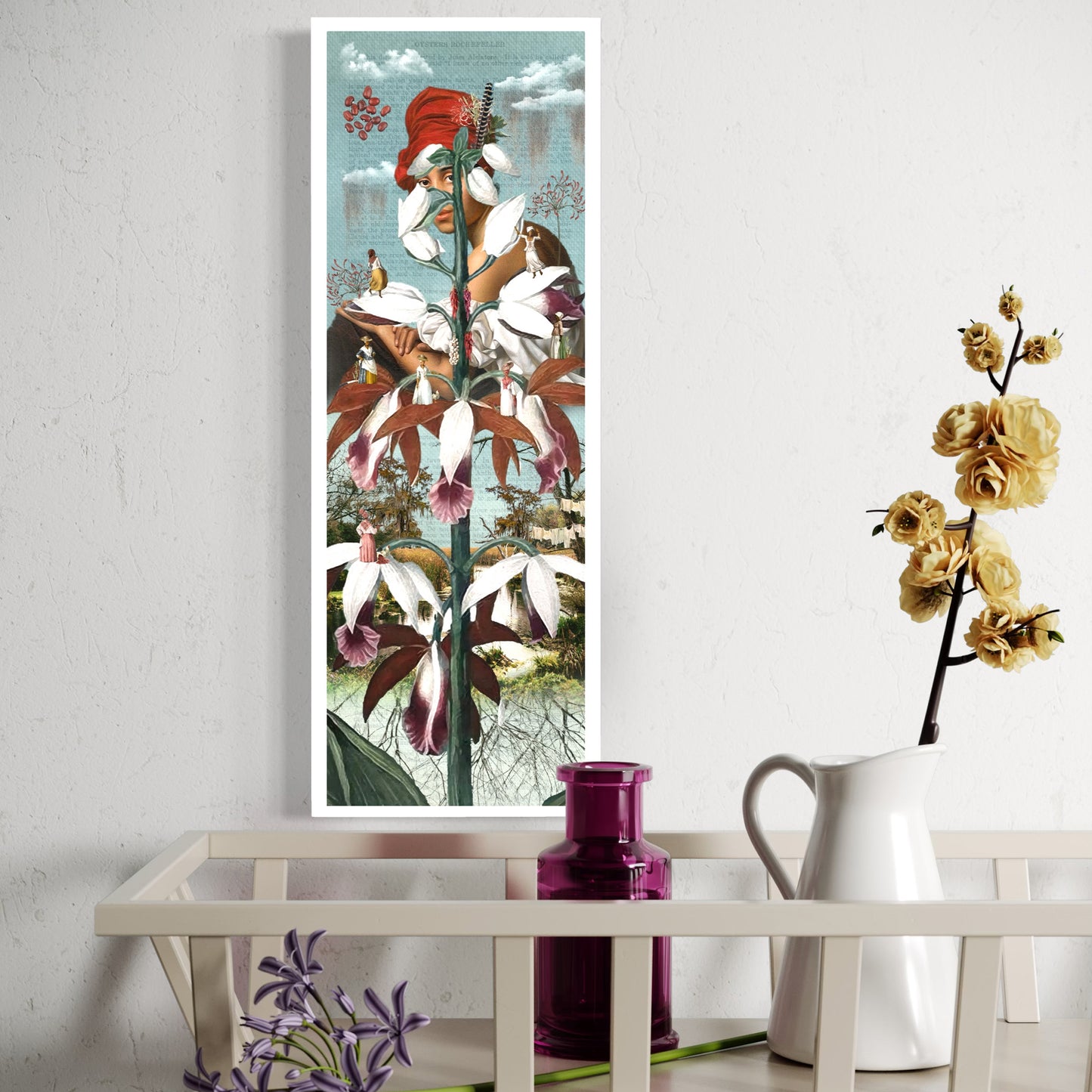 "T'es Belle Comme Une Fleur" Fine Art Prints