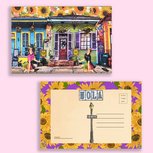 Postcard Prints "Party in the Marigny"