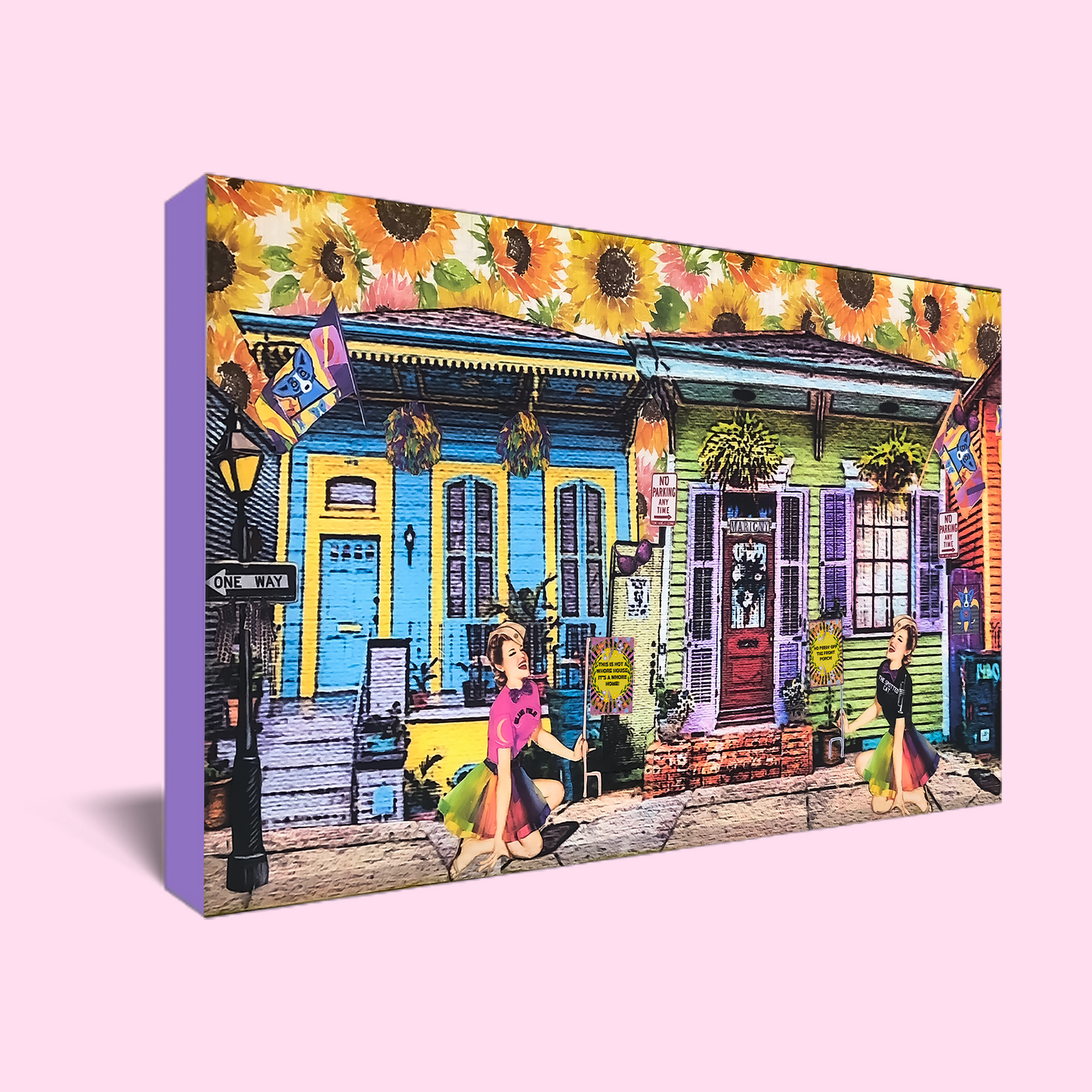 "Party in the Marigny" Canvas Prints