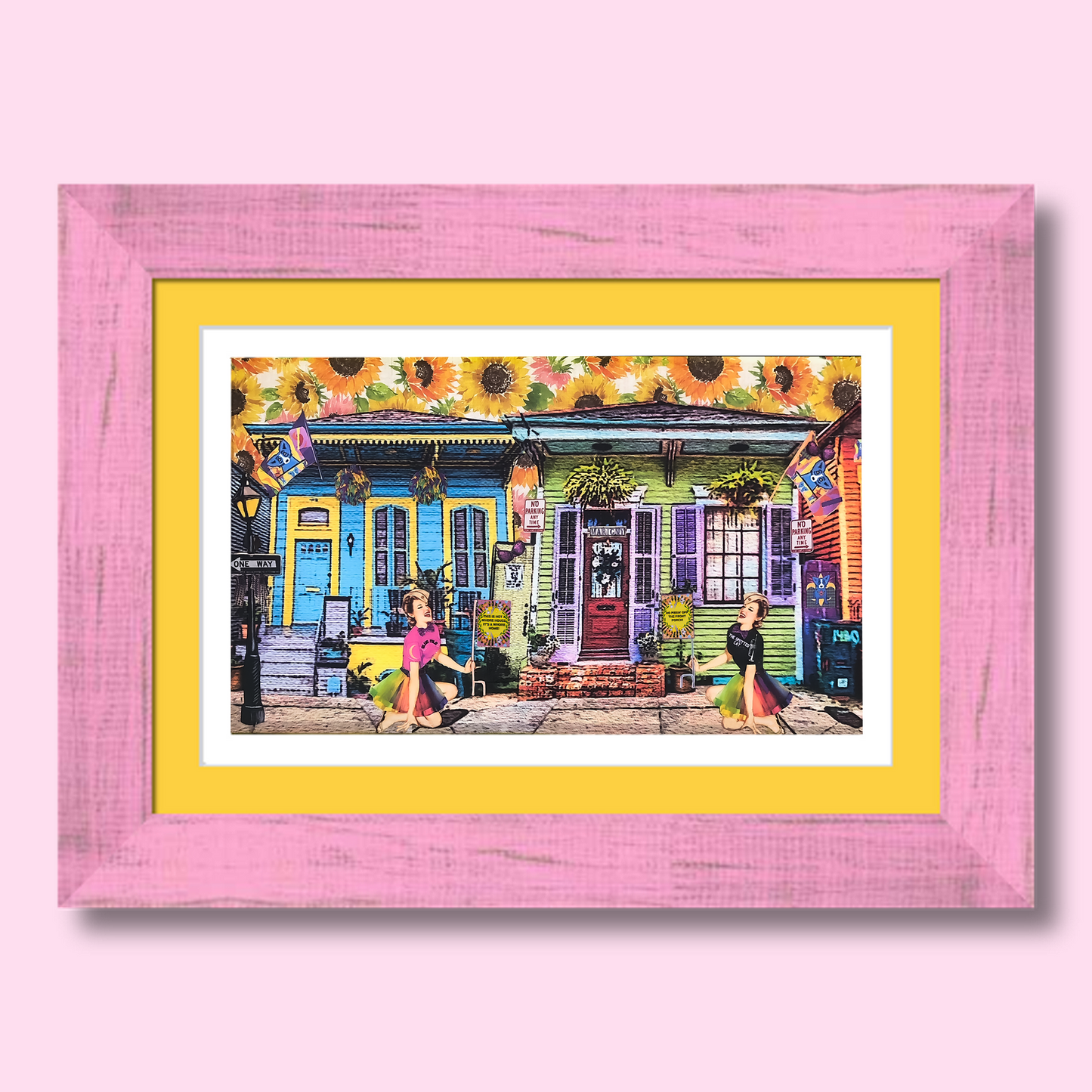 "Party in the Marigny" Framed Prints