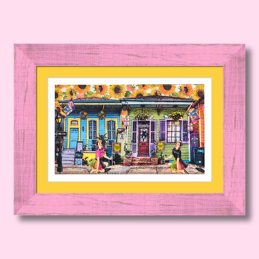 "Party in the Marigny" Framed Prints