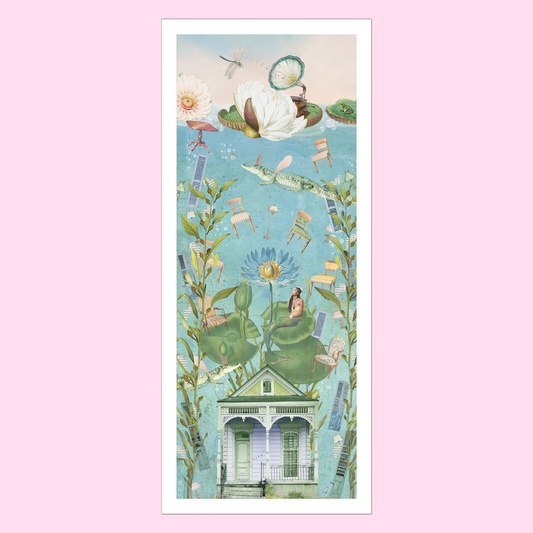 "The House That Sunk" Fine Art Prints