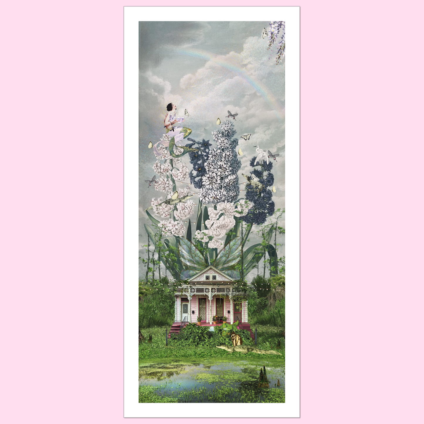 "The House That Grew Wings" Fine Art Prints