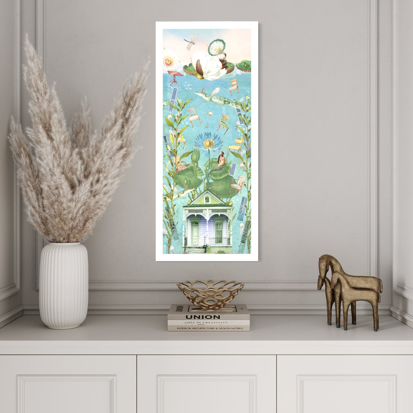 "The House That Sunk" Fine Art Prints