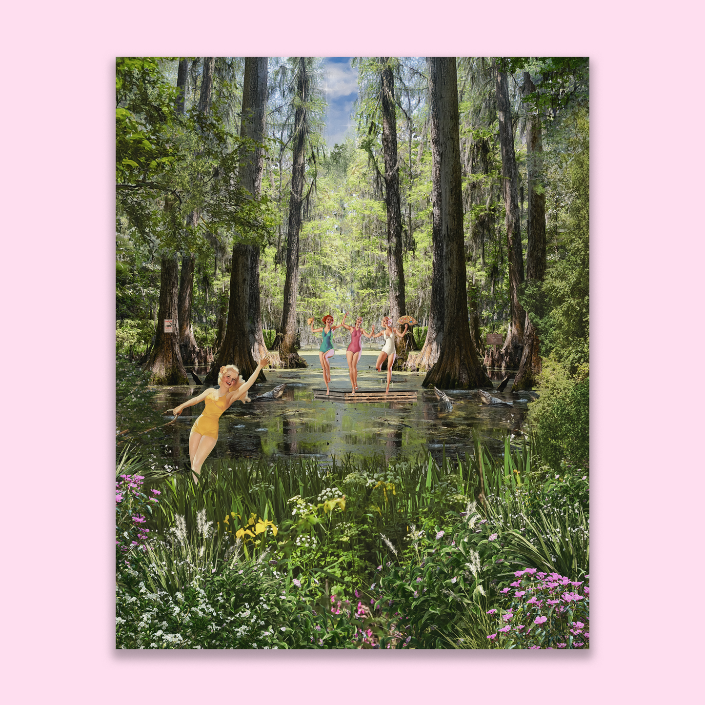 "Bayou Summer" Canvas Prints