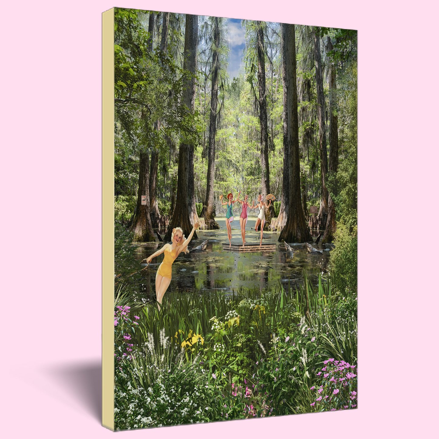 "Bayou Summer" Canvas Prints