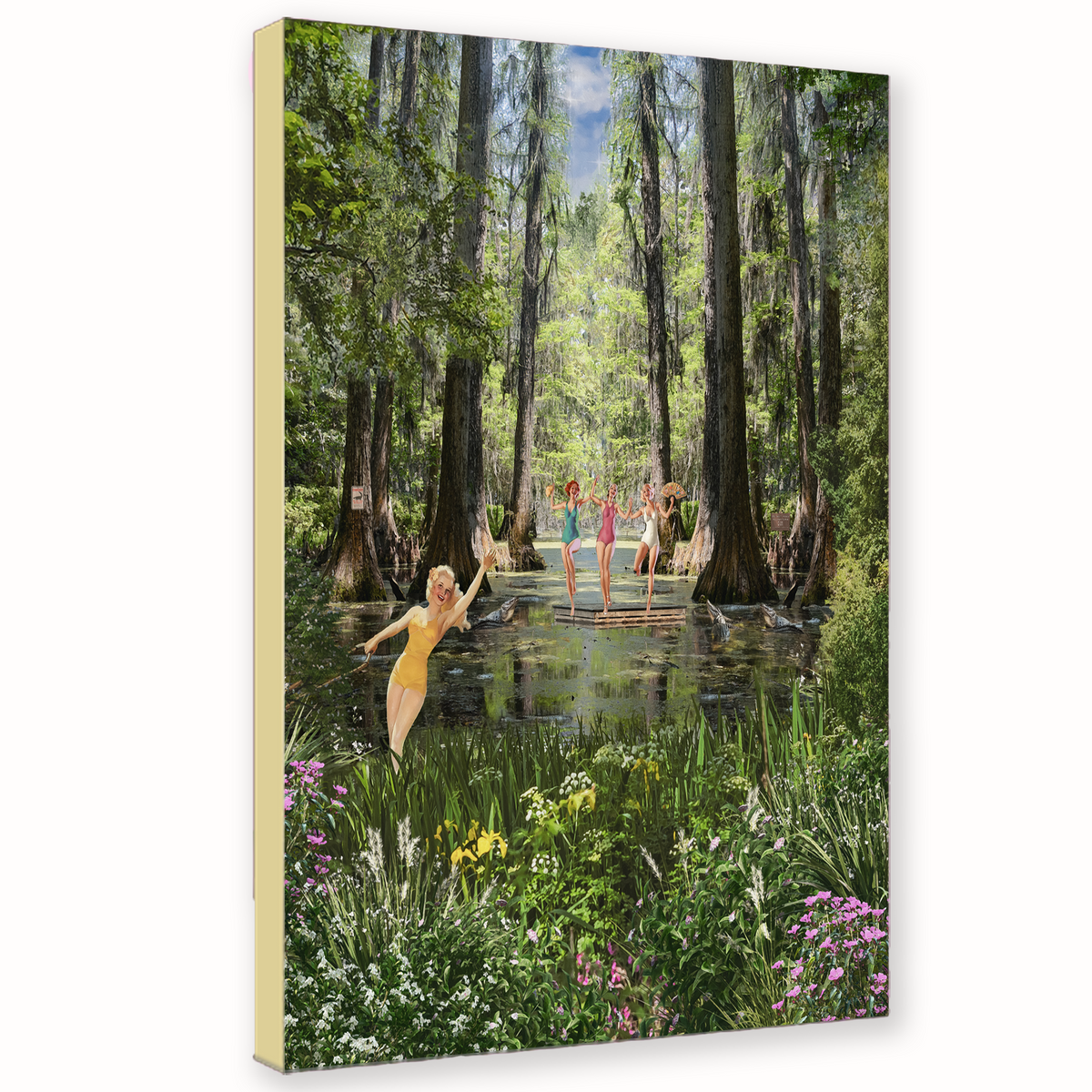 Bayou Summer — Canvas Print