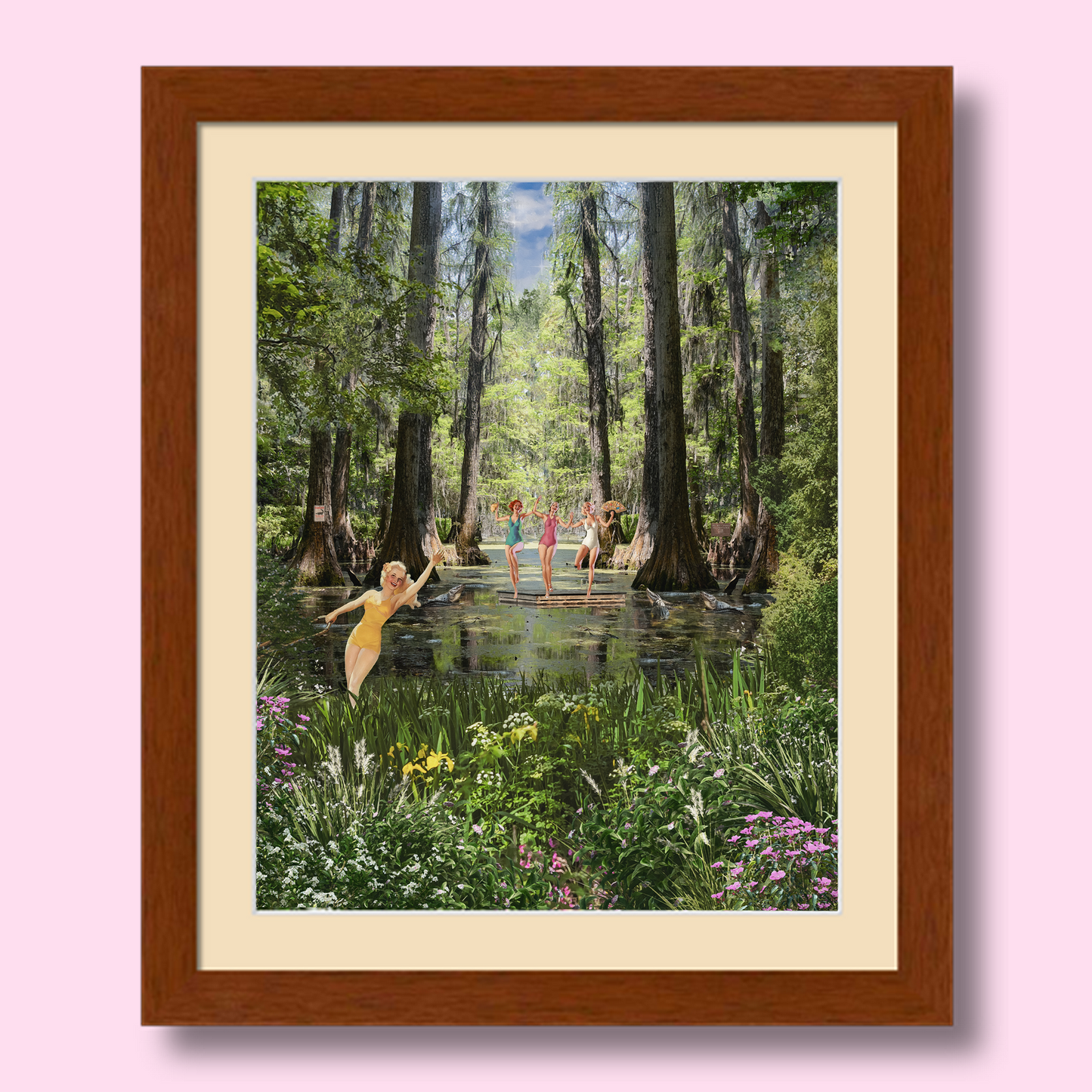 "Bayou Summer" Framed Prints