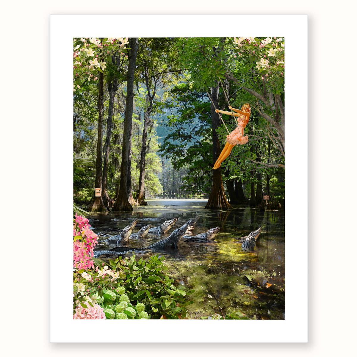 Bayou Swing — Fine Art Giclée Print