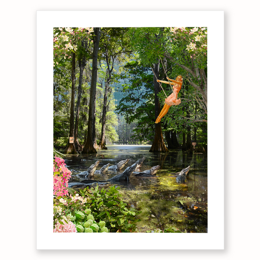 "Bayou Swing" Fine Art Prints