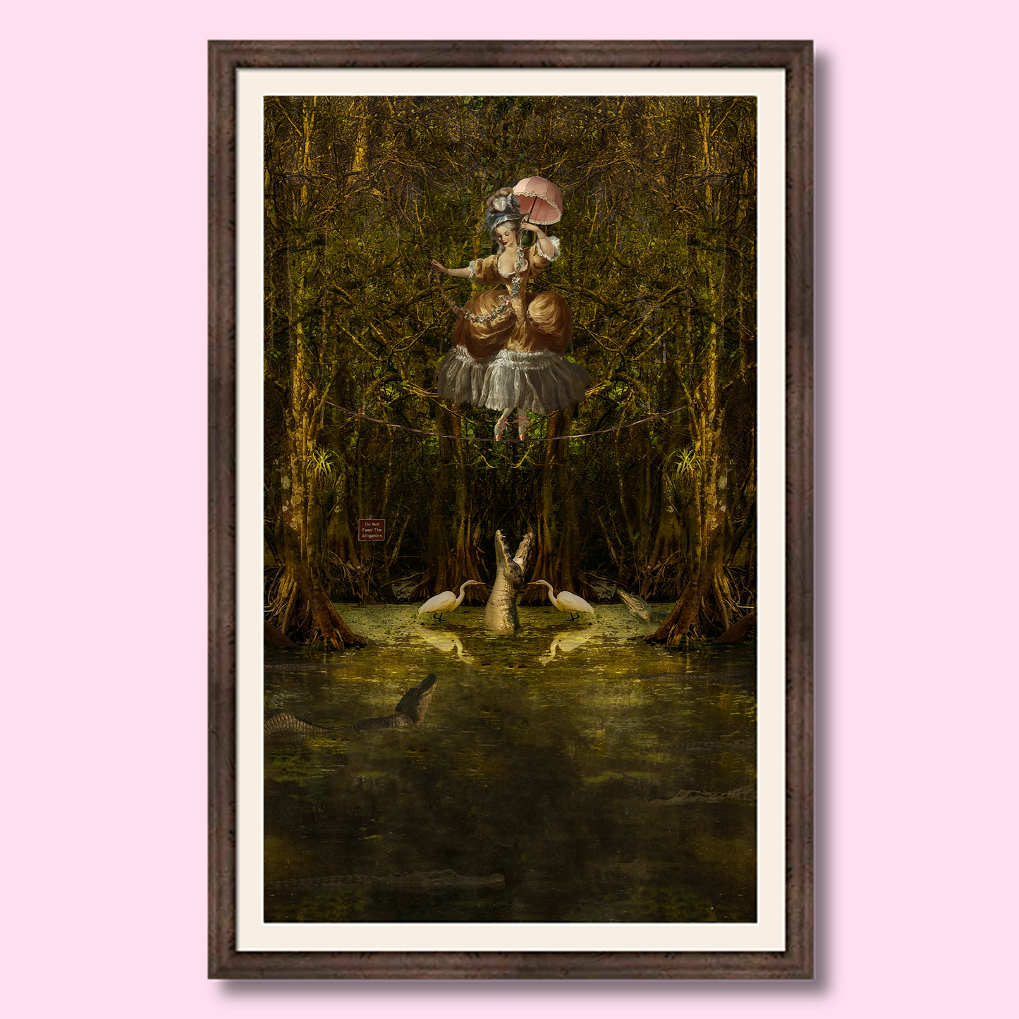 "Bayou Promenade" Framed Prints