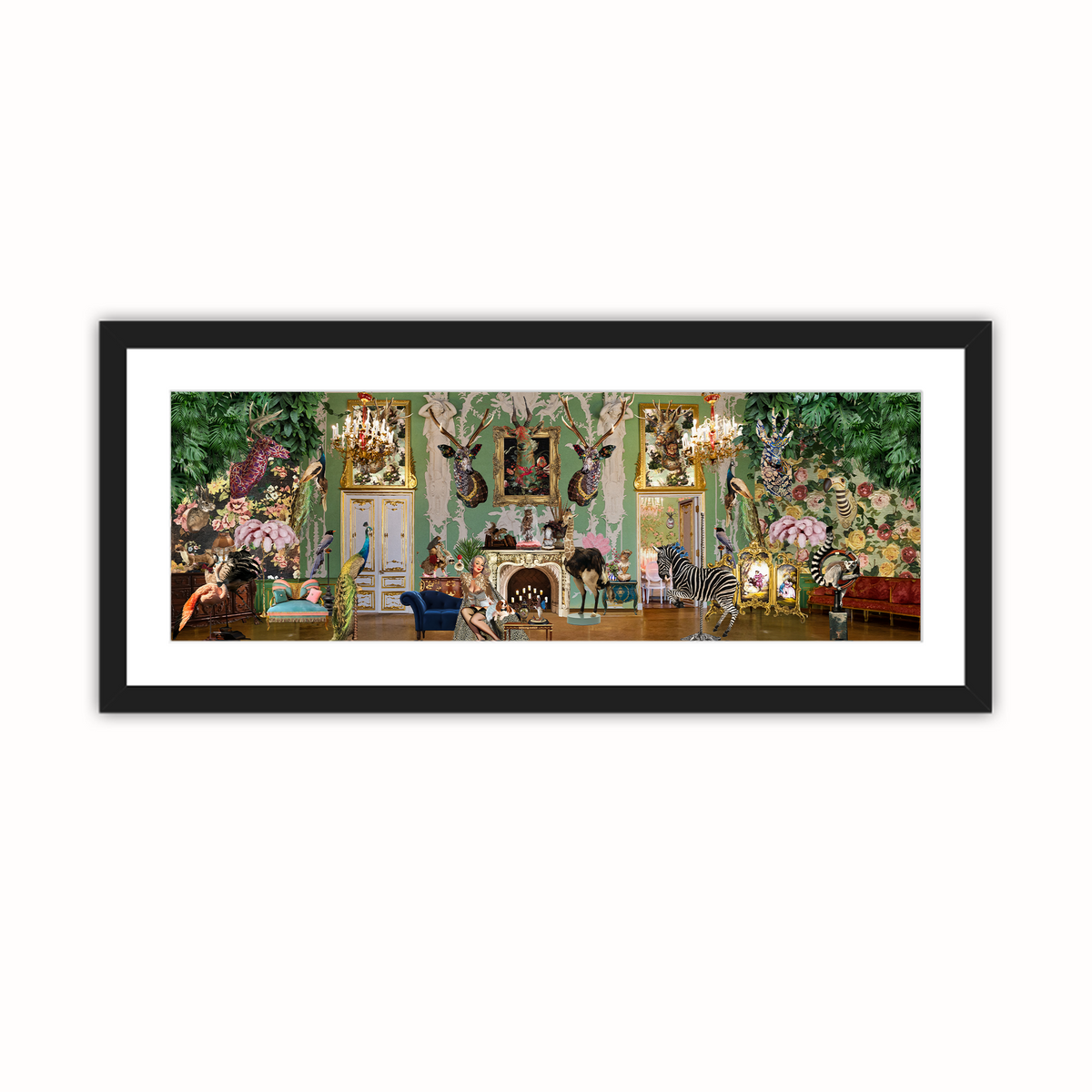Taxidermy Tish — Framed Giclée Print