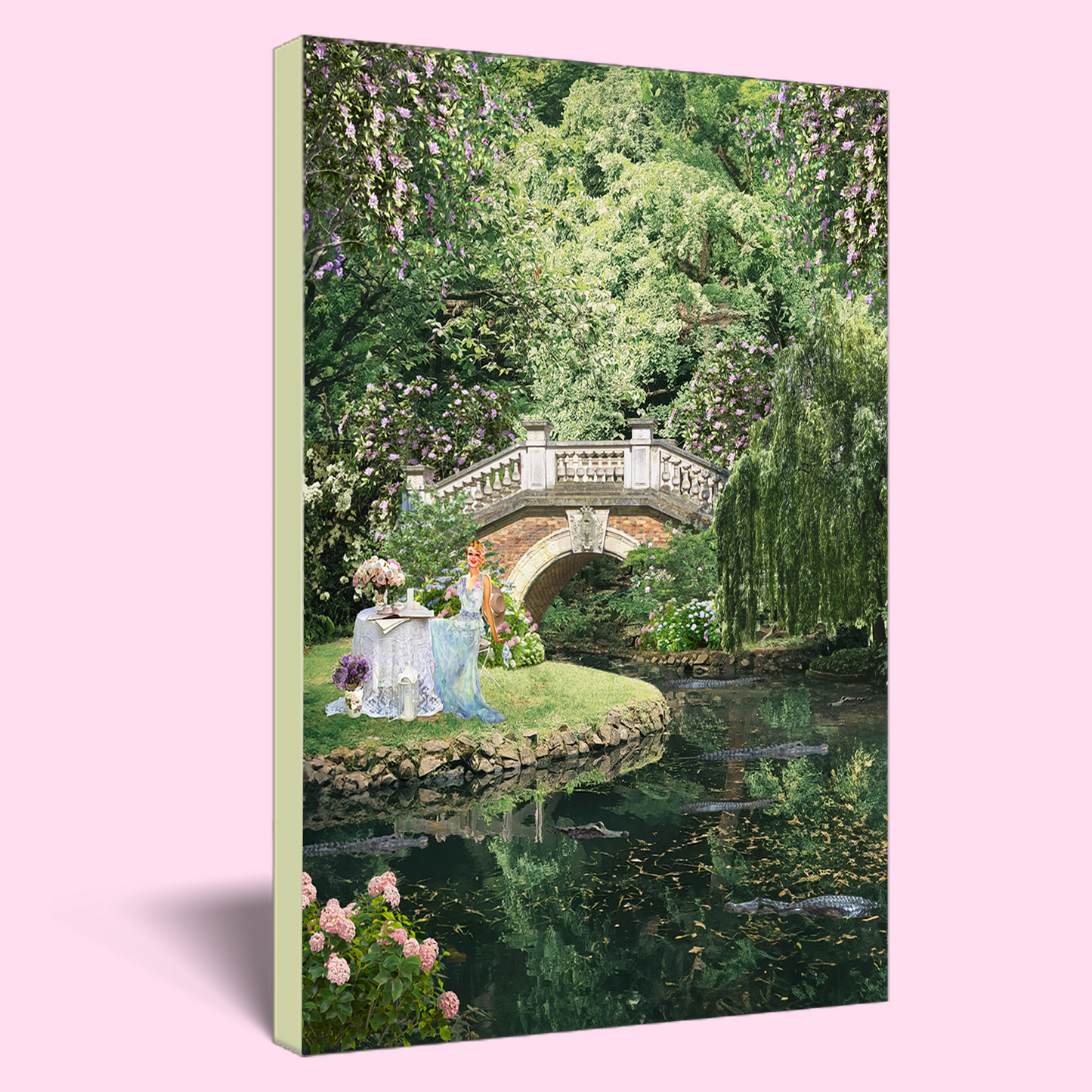 "Bayou Tea Party" Canvas Prints