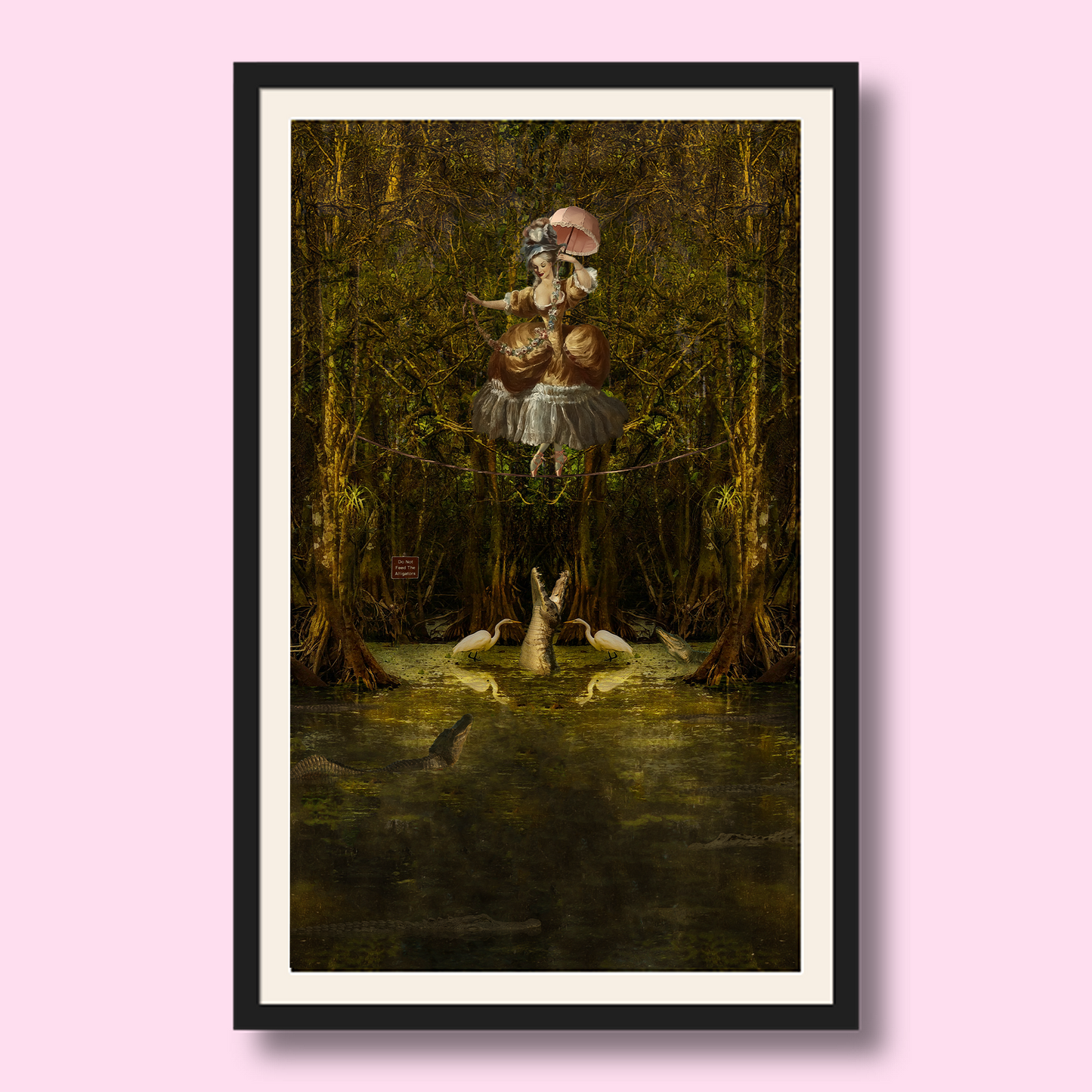 "Bayou Promenade" Framed Prints