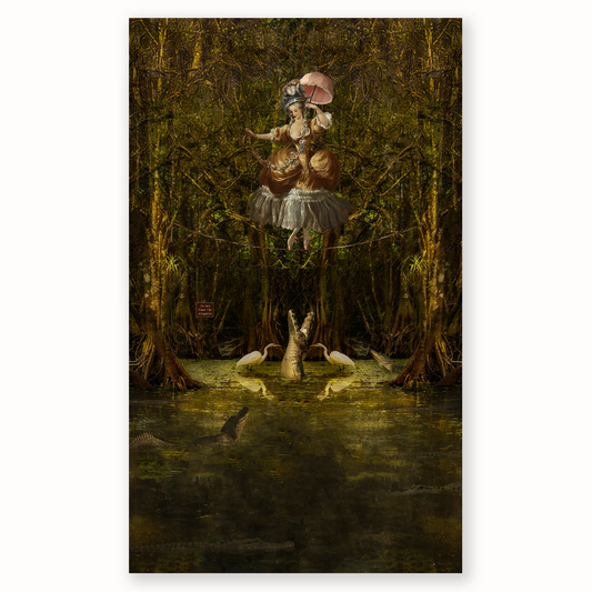 Bayou Promenade — Canvas Print