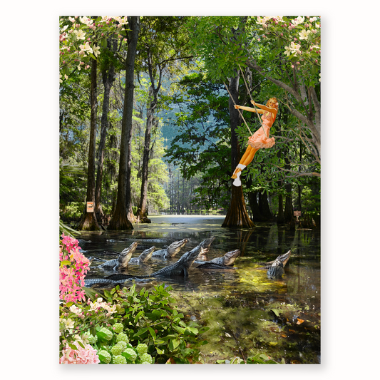 "Bayou Swing" Canvas Prints