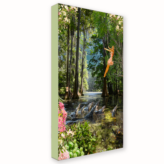 "Bayou Swing" Canvas Prints