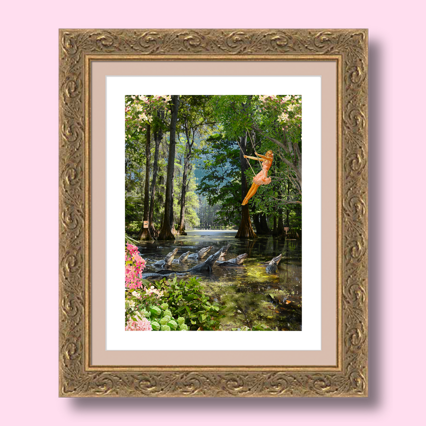 "That Bayou Swing" Framed Prints