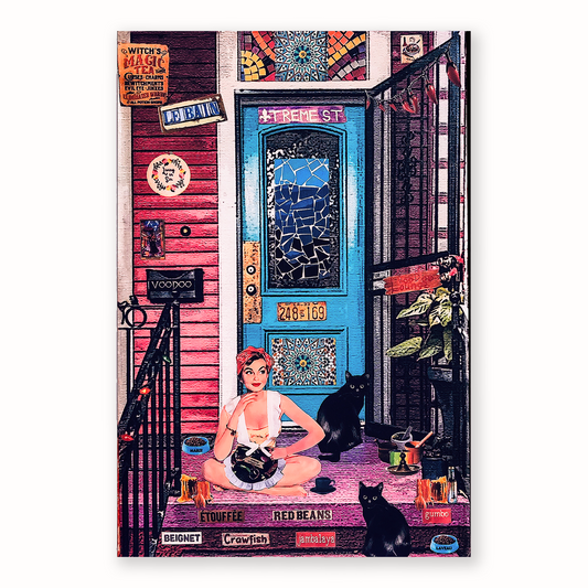 Waitress on Treme — Canvas Print