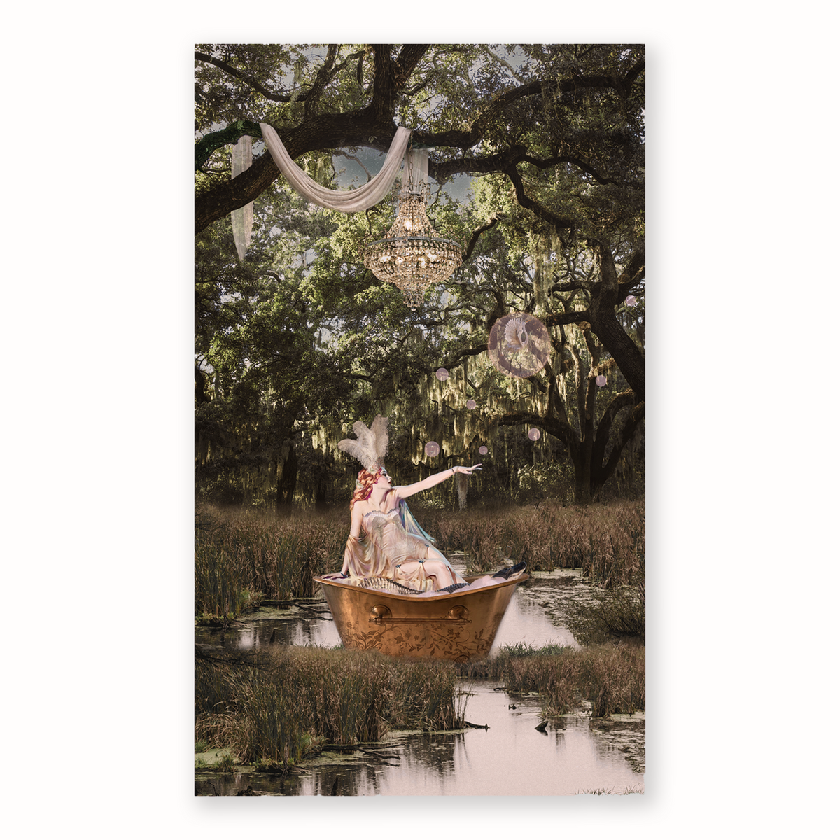 And So, She Breathed Dreams Like Air — Canvas Print
