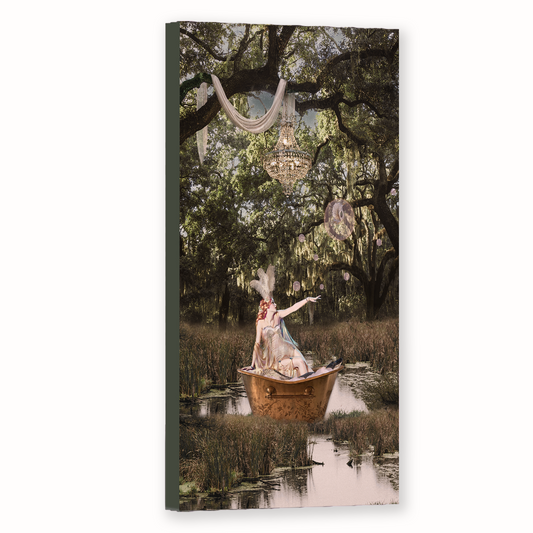And So, She Breathed Dreams Like Air — Canvas Print