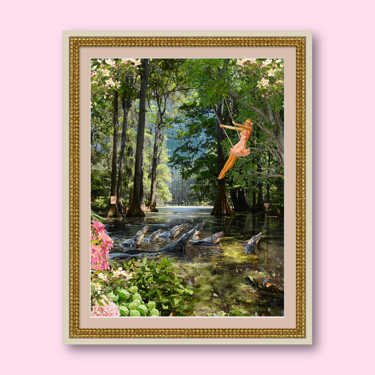 "Bayou Swing" Framed Giclee Prints